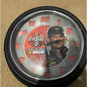 Dale Earnhardt Jr Wall Clock